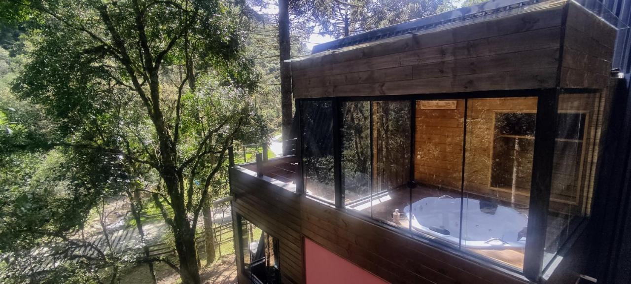 Chales Estancia Cachoeira Do Avencal Urubici Exterior photo